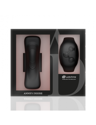 ANNE'S DESIRE PANTY PLEASURE WIRELESS TECHNOLOGY WATCHME BLACK