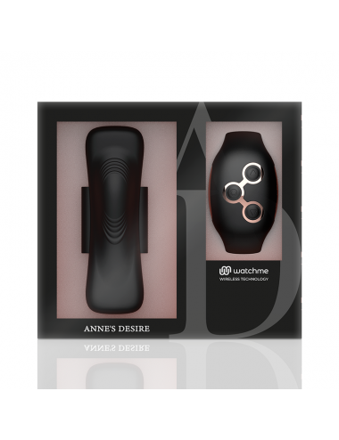 ANNE'S DESIRE PANTY PLEASURE WIRELESS TECHNOLOGY WATCHME BLACK/GOLD