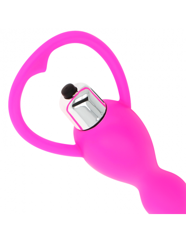 OHMAMA VIBRATING BUTT PLUG - PINK