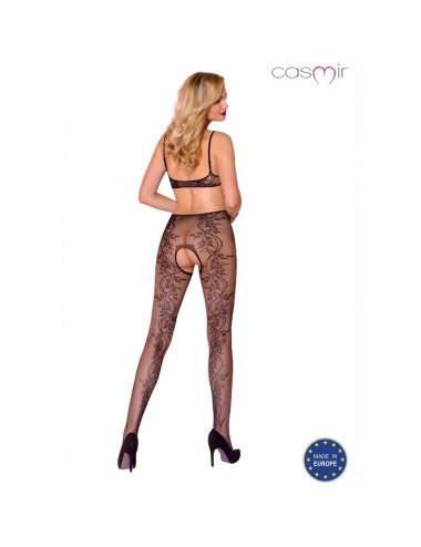 CASMIR CA002 OPEN BODYSTOCKING ONE SIZE - BLACK