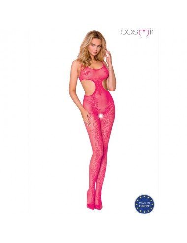 CASMIR CA002 OPEN BODYSTOCKING ONE SIZE - PINK