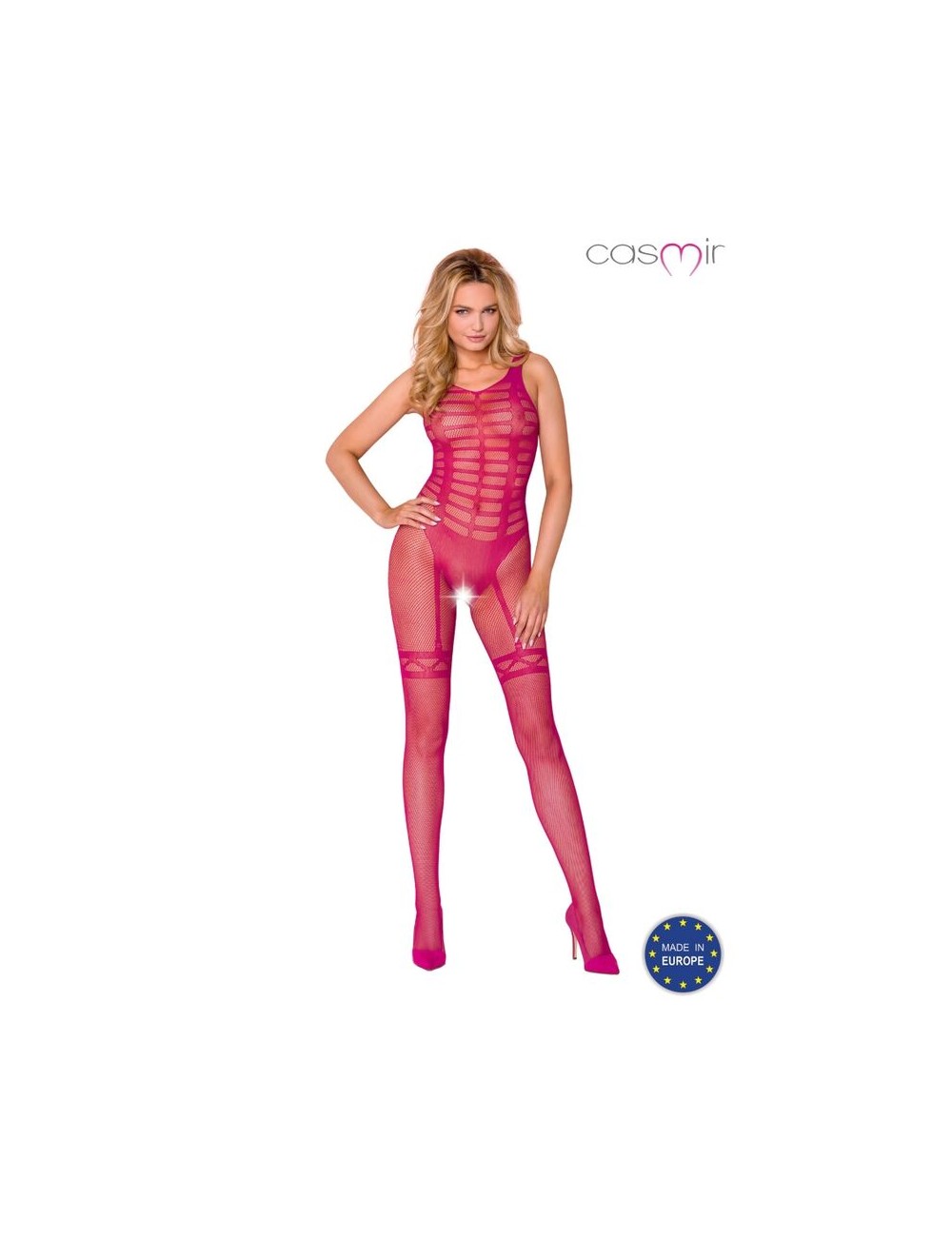 CASMIR CA005 BODYSTOCKING ONE SIZE - FUCHSIA CASMIR CA005 BODYSTOCKING ONE SIZE - FUCHSIA