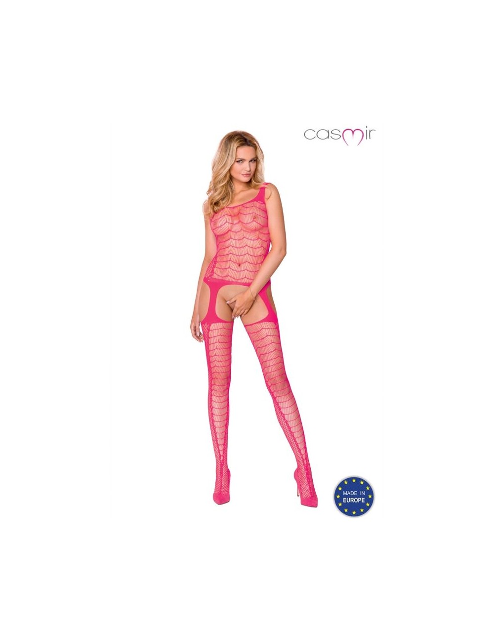 CASMIR CA007 BODYSTOCKING ONE SIZE - PINK CASMIR CA007 BODYSTOCKING ONE SIZE - PINK