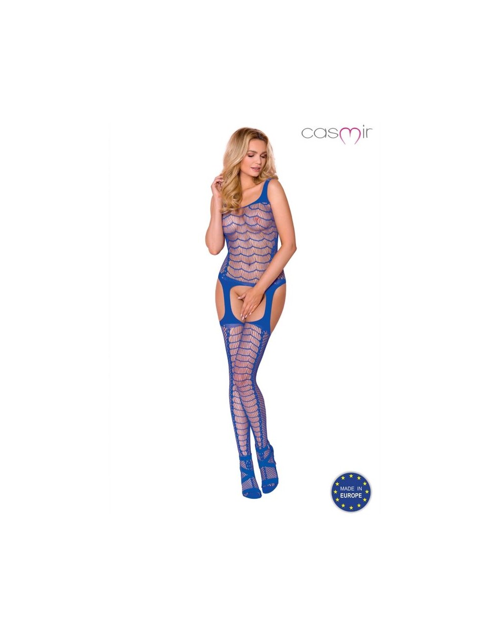 CASMIR CA007 BODYSTOCKING ONE SIZE - BLUE