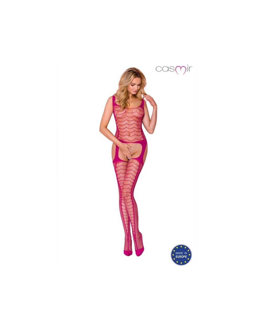 CASMIR CA007 BODYSTOCKING ONE SIZE - FUCHSIA CASMIR CA007 BODYSTOCKING ONE SIZE - FUCHSIA