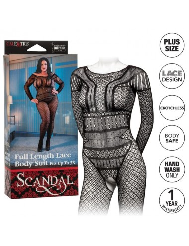 CALEX LACE BODY SUIT PLUS SIZE