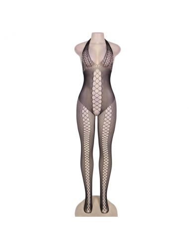 QUEEN LINGERIE FISHNET OPEN BACK BODYSTOCKING S-L