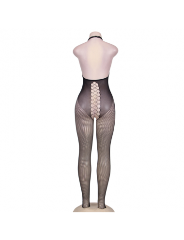 QUEEN LINGERIE FISHNET OPEN BACK BODYSTOCKING S-L