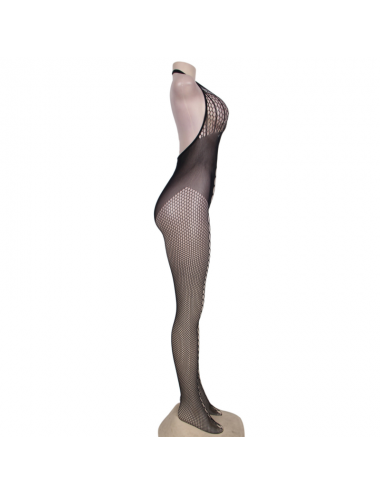 QUEEN LINGERIE FISHNET OPEN BACK BODYSTOCKING S-L
