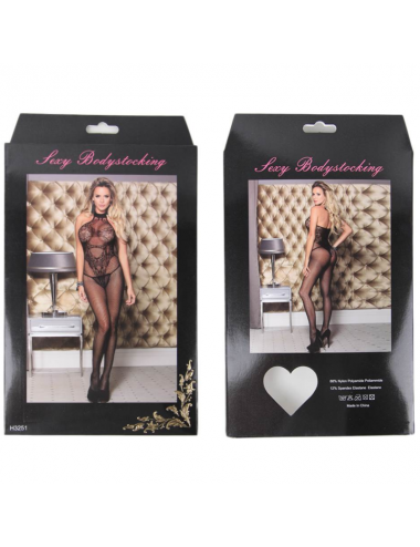 QUEEN LINGERIE BACKLESS BODYSTOCKING S-L