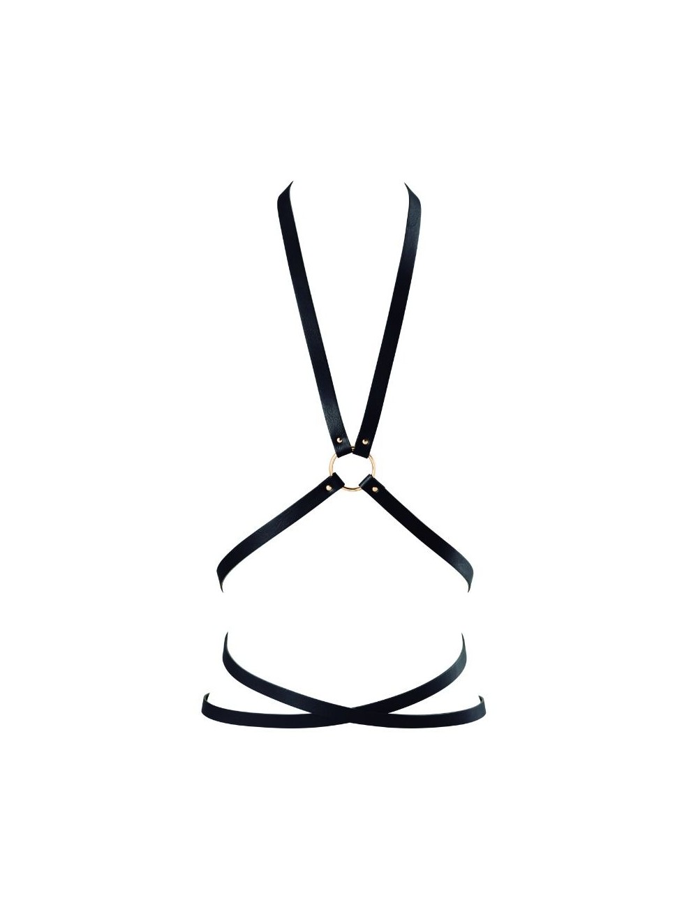 BIJOUX INDISCRETS MAZE MULTI-WAY HARNESS BLACK BIJOUX INDISCRETS MAZE MULTI-WAY HARNESS BLACK