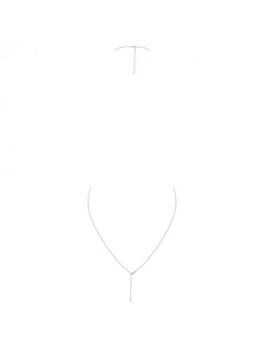 OBSESSIVE - BIJOU-901 GOLD NECKLACE ONE SIZE