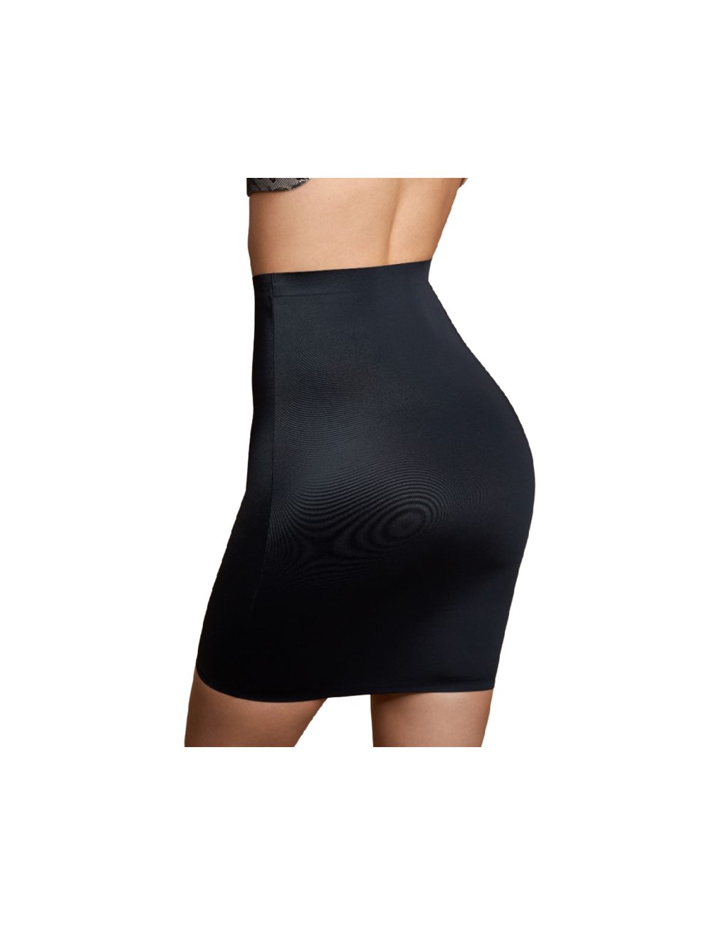 BYE BRA INVISIBLE SKIRT LIGHT CONTROL - BLACK XXL BYE BRA INVISIBLE SKIRT LIGHT CONTROL - BLACK XXL