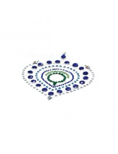 BIJOUX INDISCRETS FLAMBOYANT BLUE & GREEN