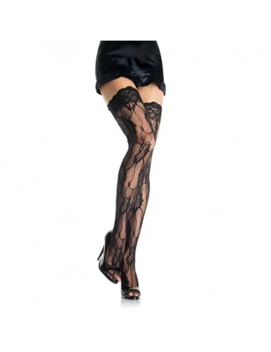 LEG AVENUE NET AND LACE THIGH HIGHS