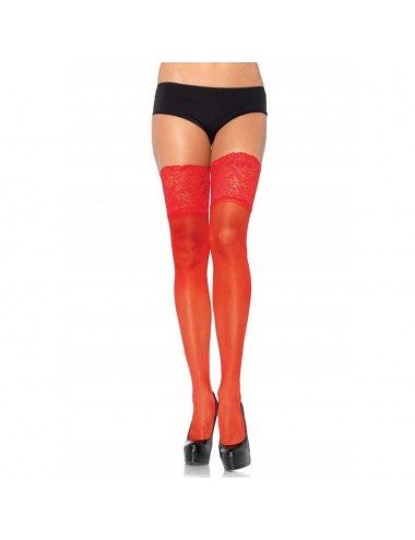 LEG AVENUE STAY UPS SHEER THIGH UP ONE SIZE