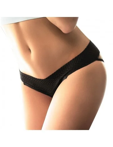QUEEN LINGERIE OPEN CROTHLESS PANTIES L/XL