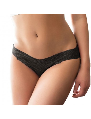 QUEEN LINGERIE OPEN CROTHLESS PANTIES L/XL