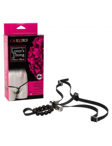 CALEX VIBRATING LOVERS THONG