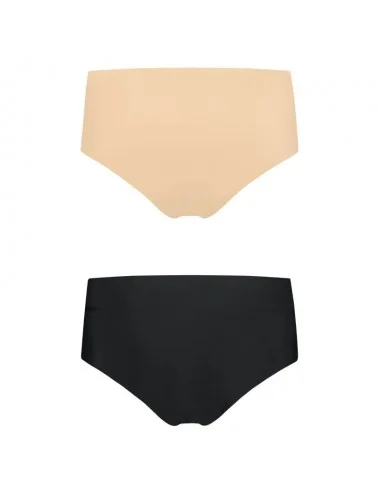 BYE BRA INVISIBLE HIGH BRIEF 2 PACK M