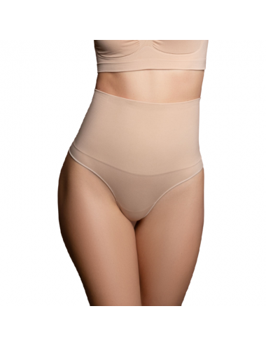 BYE BRA SEAMLESS HIGH WAIST THONG MEDIUM CONTROL M