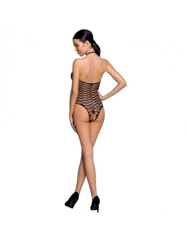 PASSION WOMAN BS087 BODYSTOCKING - BLACK ONE SIZE