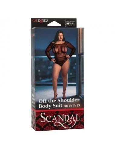 CALEX SCANDAL SHOULDER BODY SUIT PLUS SIZE
