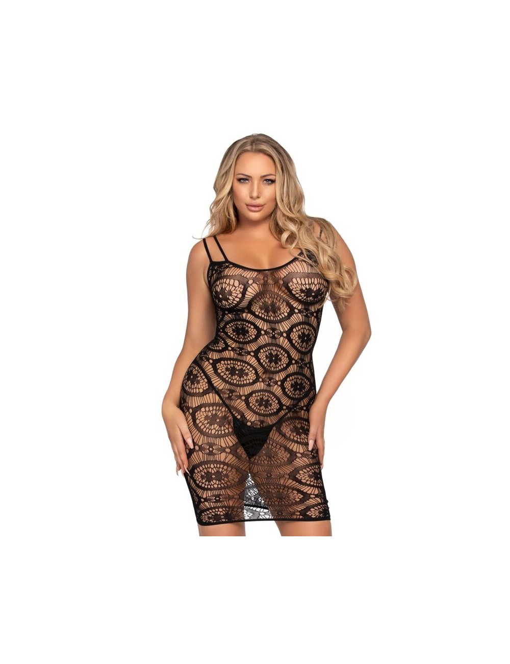 LEG AVENUE DAISY CROCHET MINI DRESS ONE SIZE LEG AVENUE DAISY CROCHET MINI DRESS ONE SIZE