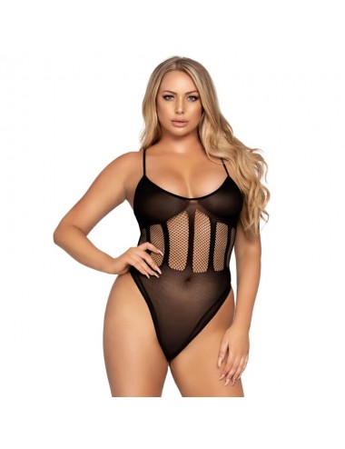 LEG AVENUE BODYSUIT AND SKIRT SET ONE SIZE