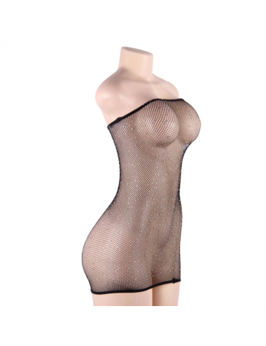 QUEEN LINGERIE SHINNY-DRESS BODYSTOCKING S-L