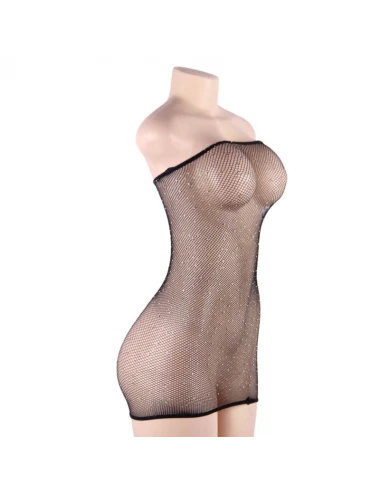 QUEEN LINGERIE SHINNY-DRESS BODYSTOCKING S-L