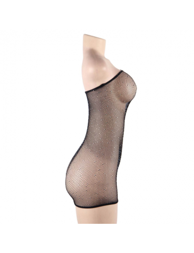 QUEEN LINGERIE SHINNY-DRESS BODYSTOCKING S-L