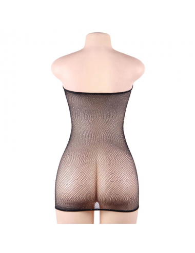 QUEEN LINGERIE SHINNY-DRESS BODYSTOCKING S-L