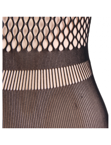 QUEEN LINGERIE SHORT SLEEVES NET-DRESS S-L