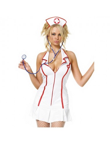 LEG AVENUE HEAD NURSE DRESS 3 PIECES SET SIZE S/M