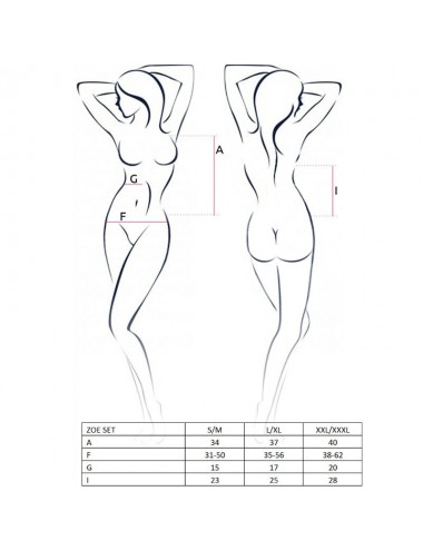 PASSION WOMAN ZOE SET S/M
