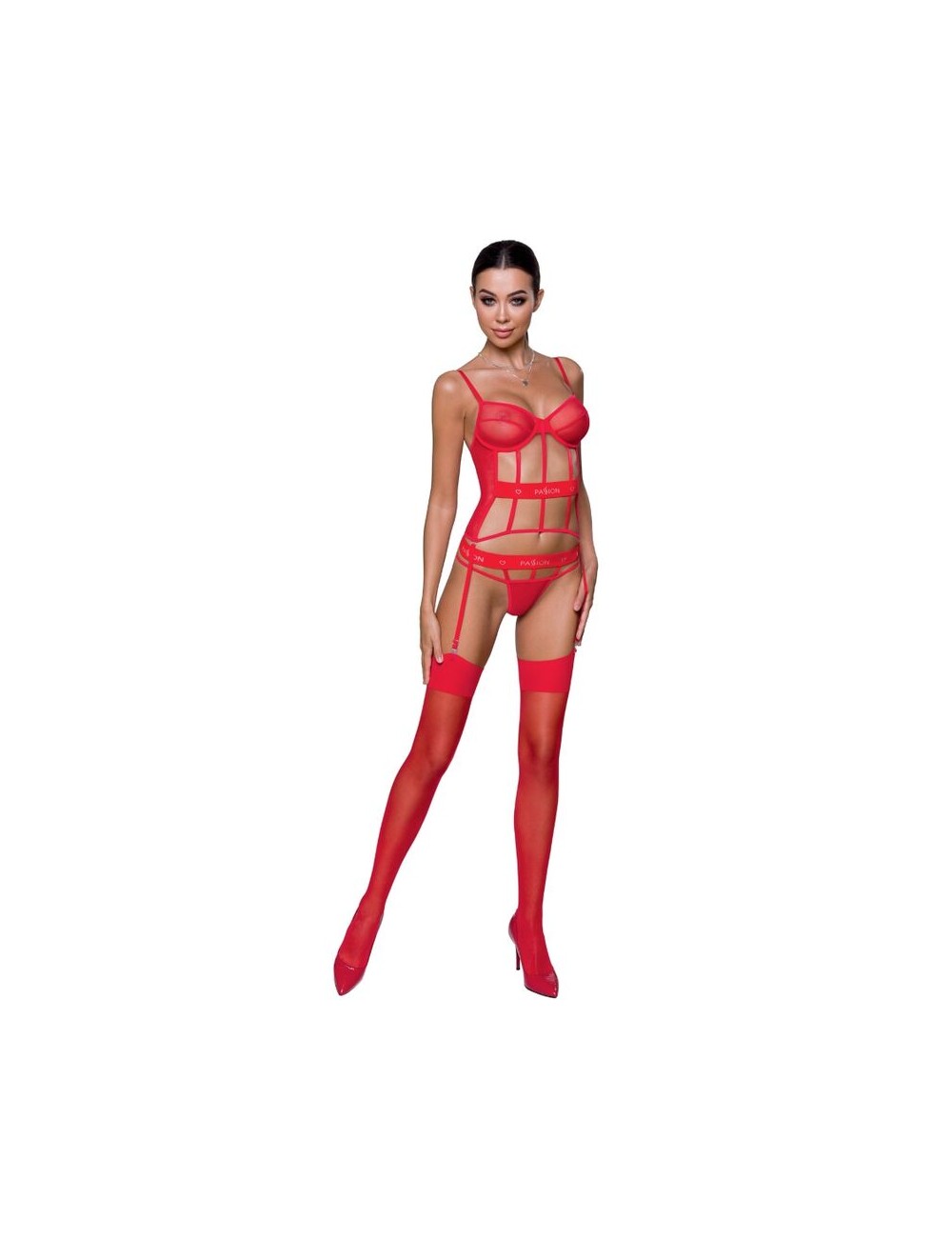 PASSION KYOUKA CORSET - RED S/M PASSION KYOUKA CORSET - RED S/M