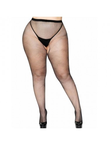 LEG AVENUE PLUS SIZE CROTCHLESS PANTYHOSE