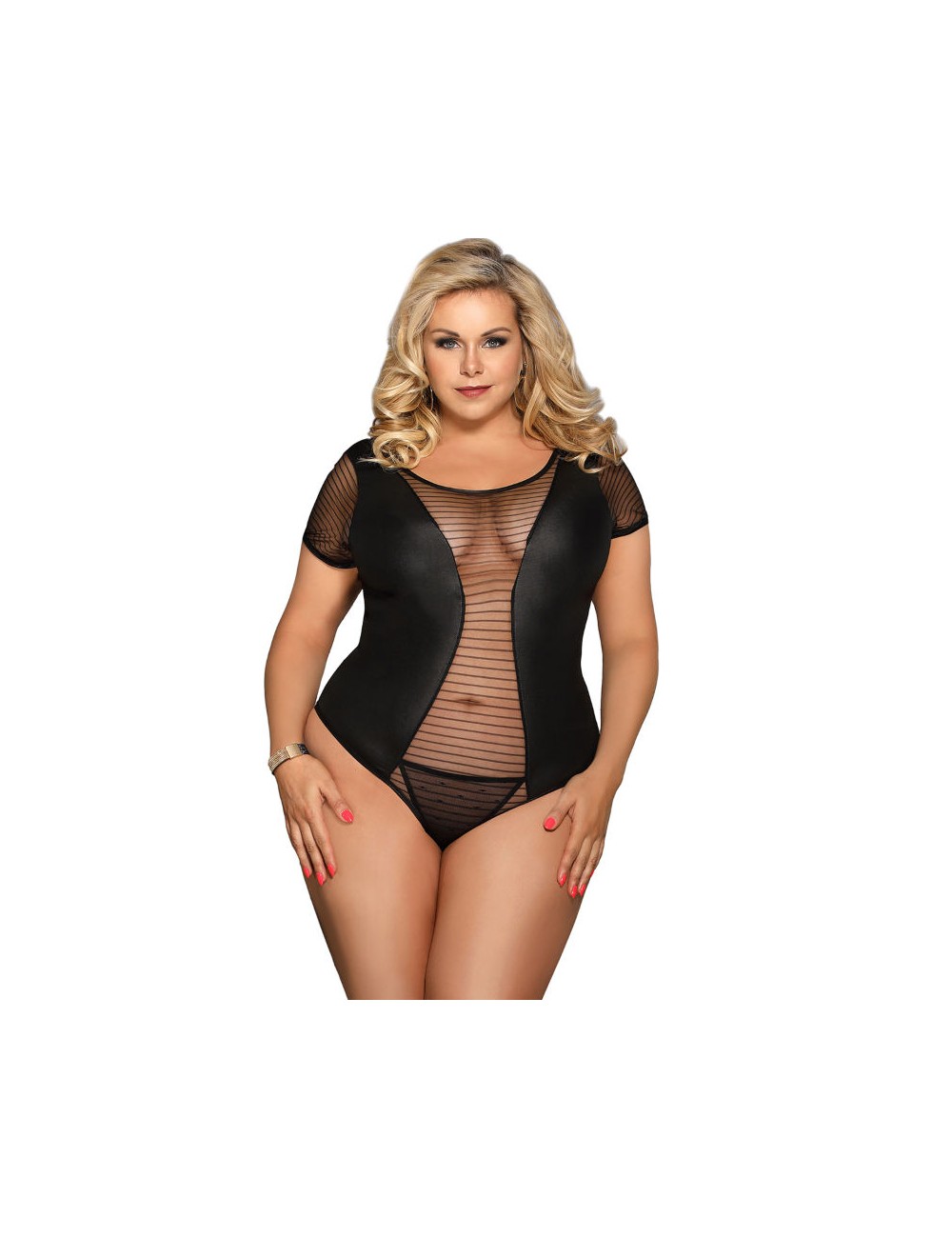 SUBBLIME QUEEN PLUS FETISH SHORT SLEEVE TEDDY SUBBLIME QUEEN PLUS FETISH SHORT SLEEVE TEDDY