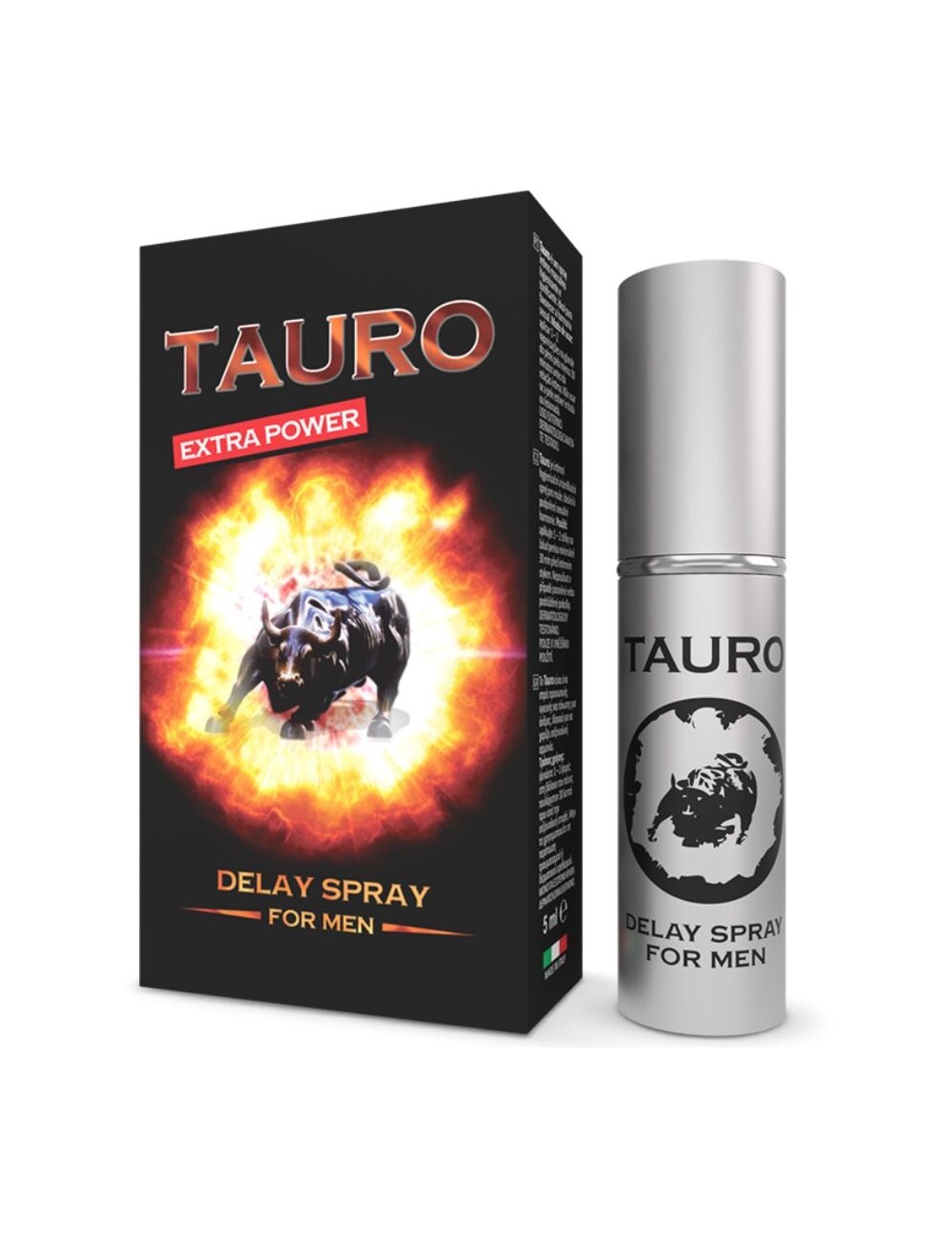 TAURO EXTRA POWER DELAY SPRAY FOR MEN 5 ML TAURO EXTRA POWER DELAY SPRAY FOR MEN 5 ML