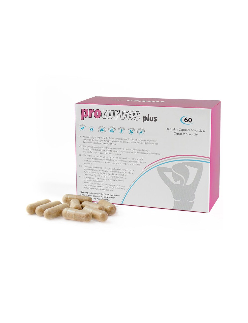 PROCURVES PLUS NATURAL BREAST ENHANCEMENT CAPSULES PROCURVES PLUS NATURAL BREAST ENHANCEMENT CAPSULES
