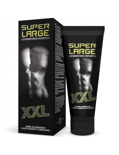 SUPER LARGE XXL MASSAGE AND ELASTIZING CREAM FOR PENIS 75 ML