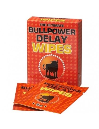 BULLPOWER DELAY WIPES ( 6 X 2 ML)  /en/de/fr/es/it/nl/