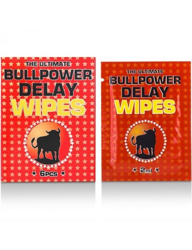 BULLPOWER DELAY WIPES ( 6 X 2 ML)  /en/de/fr/es/it/nl/