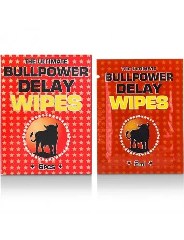 BULLPOWER DELAY WIPES ( 6 X 2 ML)  /en/de/fr/es/it/nl/