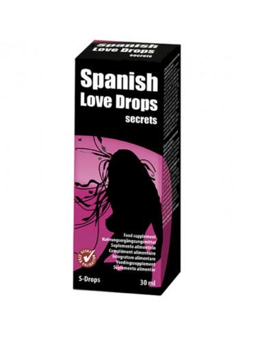 SPANISH LOVE DROPS SECRETS S-DROP 30 ML - WEST  /en/de/fr/es/it/nl/