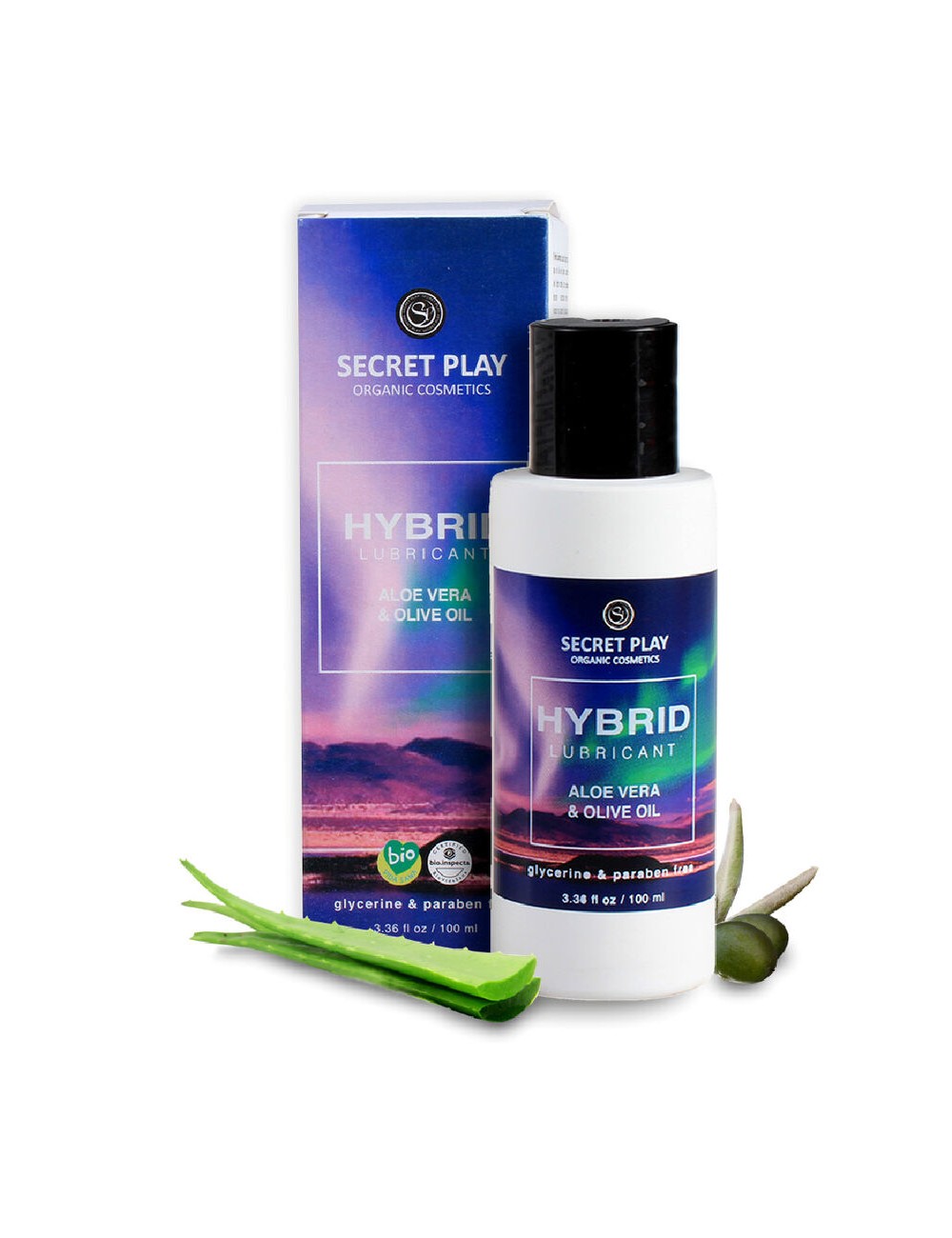 SECRETPLAY LUBRICANT ORGANIC HYBRID 100ML SECRETPLAY LUBRICANT ORGANIC HYBRID 100ML