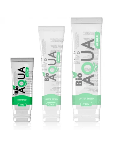 BIOAQUA LUBRICANT NATURAL INGREDIENTS WATER BASED 50 ML