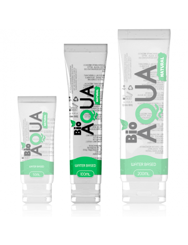 BIOAQUA LUBRICANT NATURAL INGREDIENTS WATER BASED 100 ML