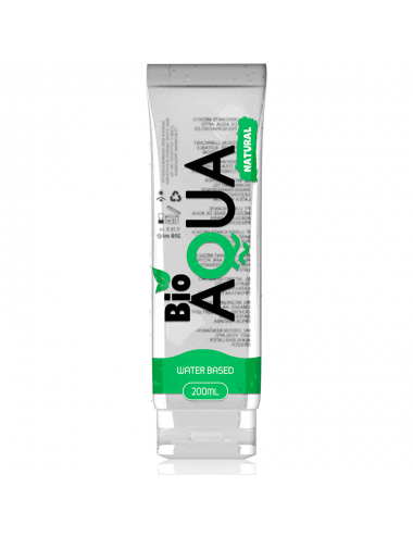 BIOAQUA LUBRICANT NATURAL INGREDIENTS WATER BASED 200 ML